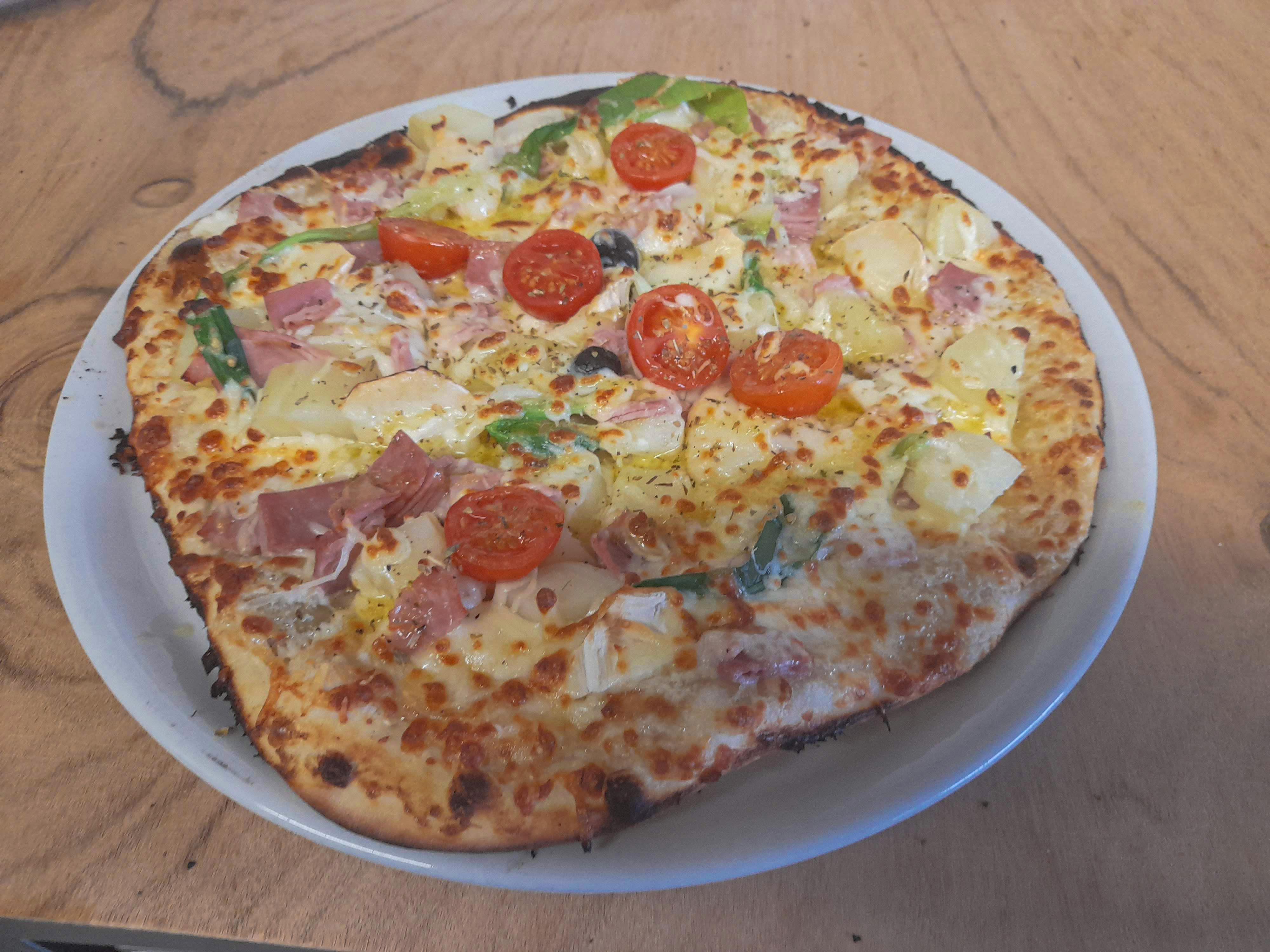 Pizza base crème